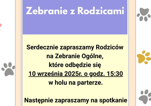 Zebranie z rodzicami