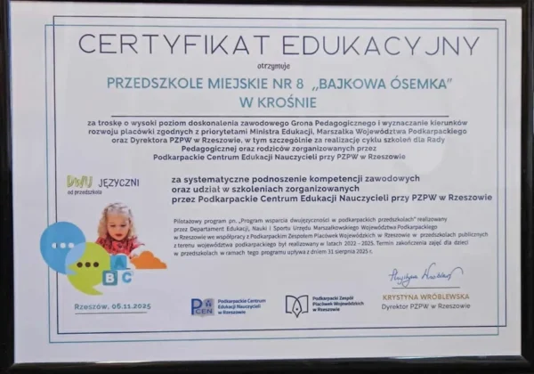 Dwujęzyczni od przedszkola