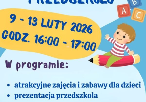 Dni otwarte w przedszkolu 2026
